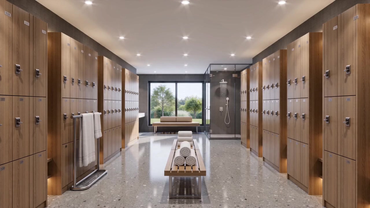 Locker & Shower